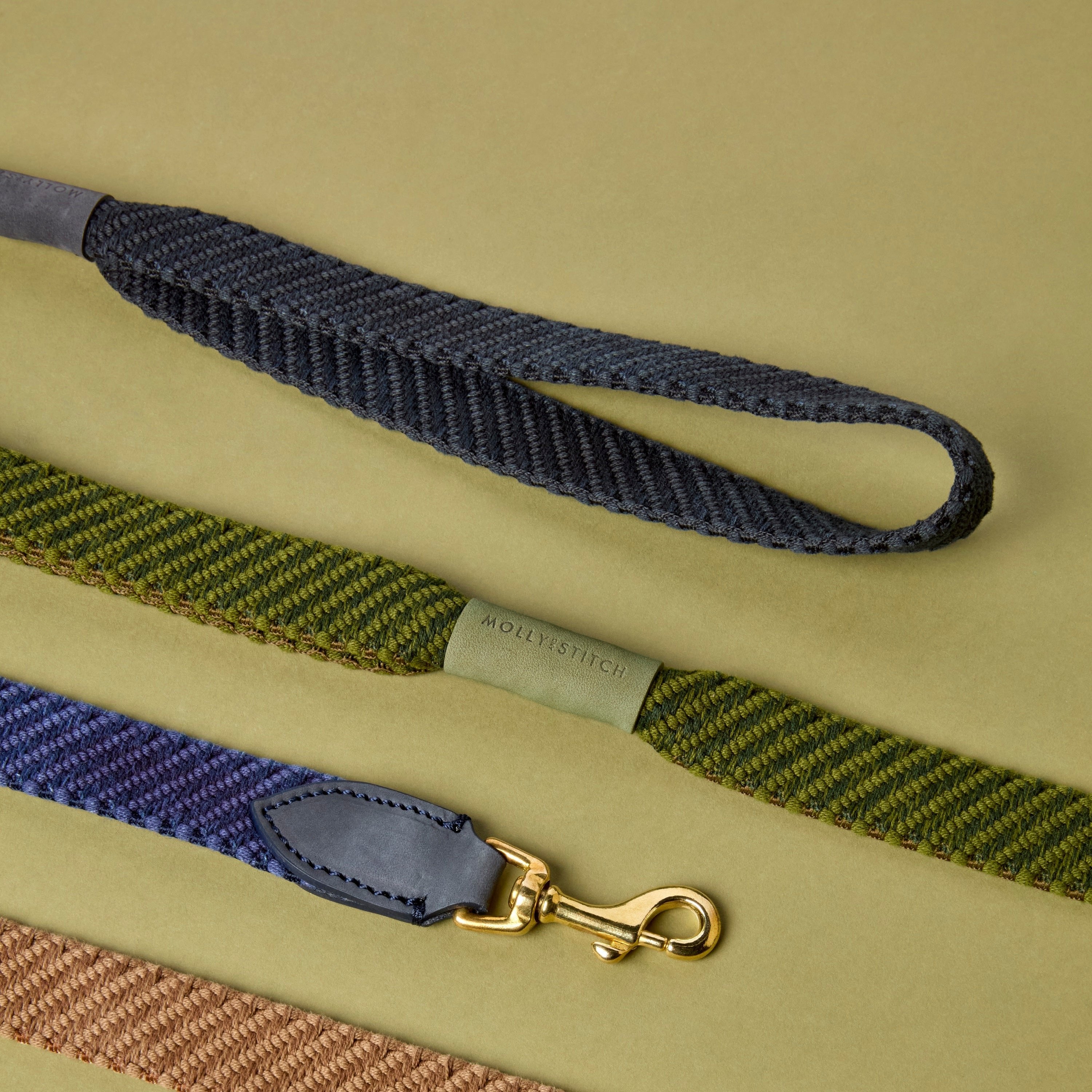 Serrana City Dog Leash - Denim