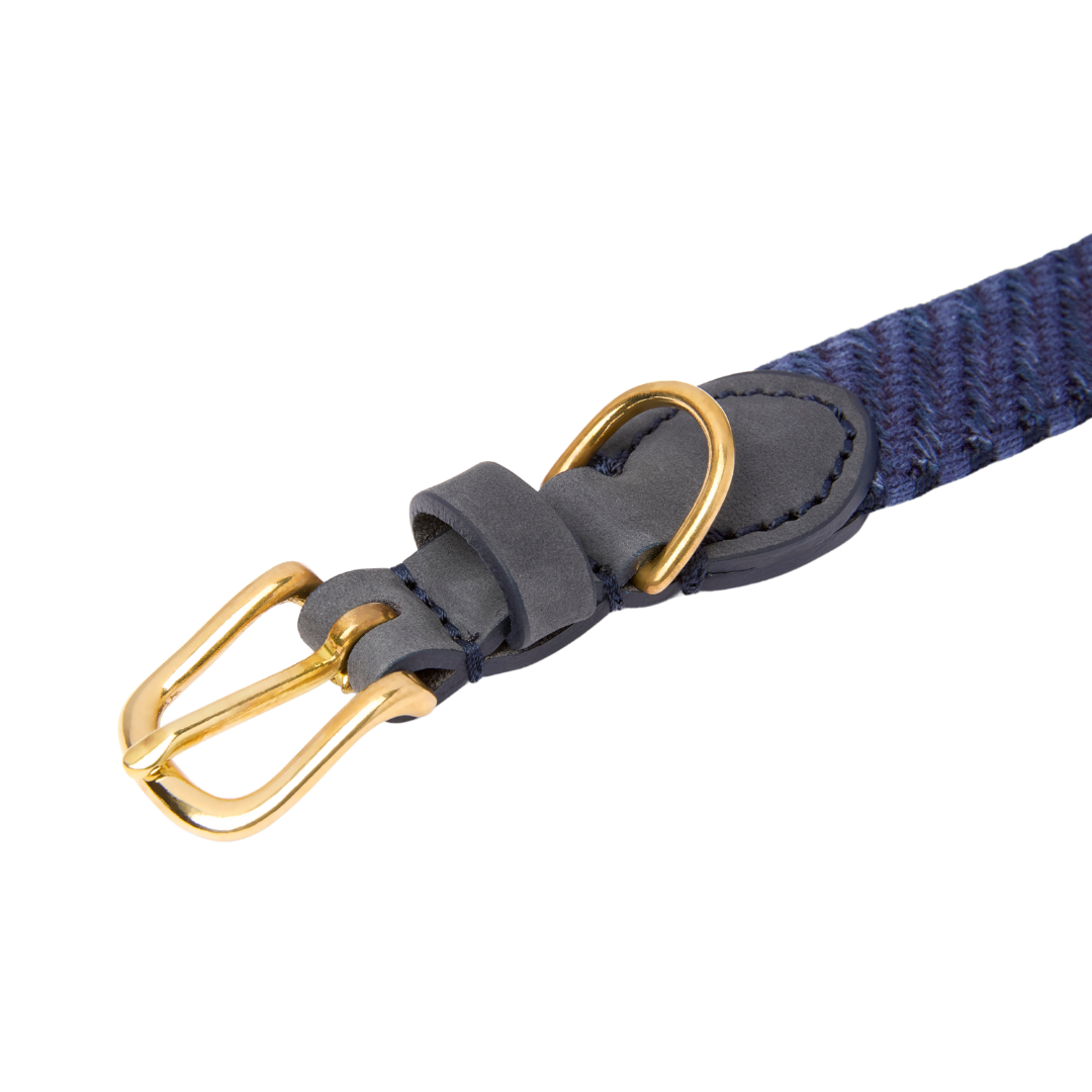 Serrana Dog Collar - DENIM