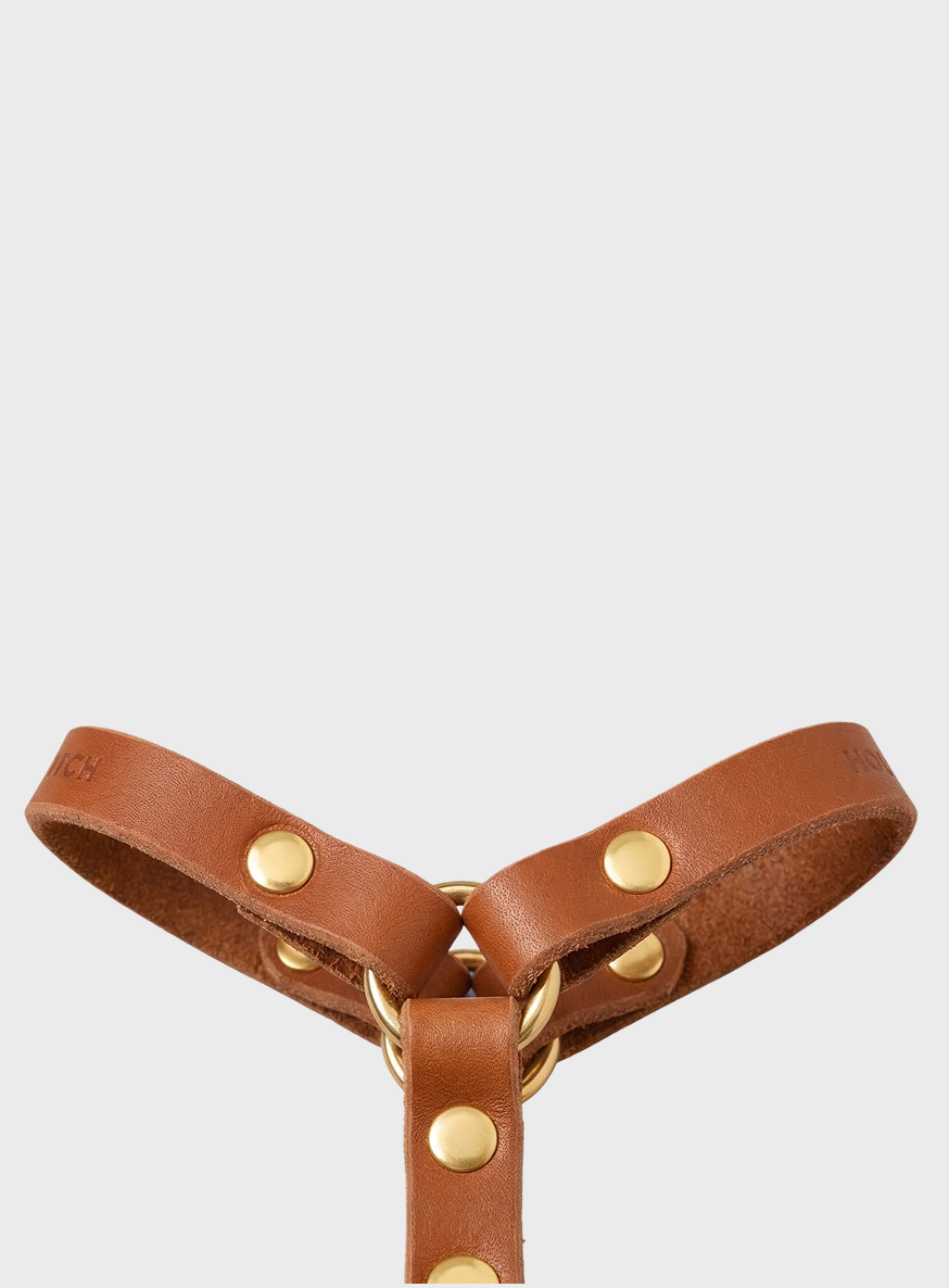 Butter Leather Y Harness - Sahara Cognac