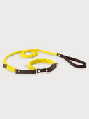 Touch of Leather Retriever Dog Leash - Mediterranean Sun